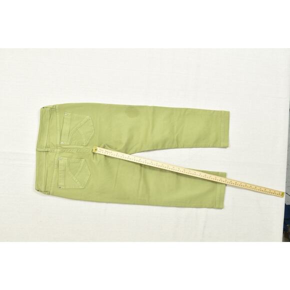 Tommy Bahama Women's Grambecy Twill Crop Jeans Palm Green Size 2 Cotton NWT - Picture 4 of 8